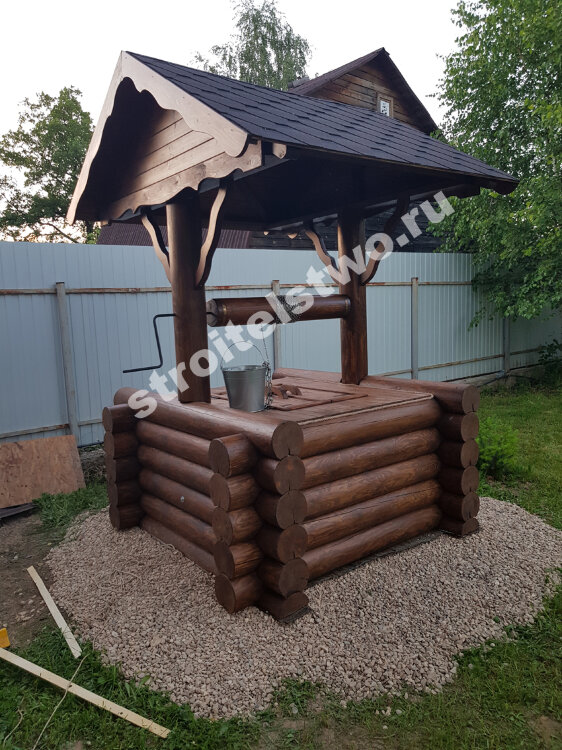 Домик из оцилиндрованного бревна Домик из оцилиндрованного бревна