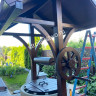 Крыша на бетонное кольцо колодца без юбки