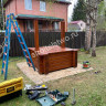 Домик для колодца из бруса